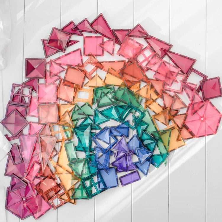 Connetix Tiles - Pastel Mega Pack - 202 pieces