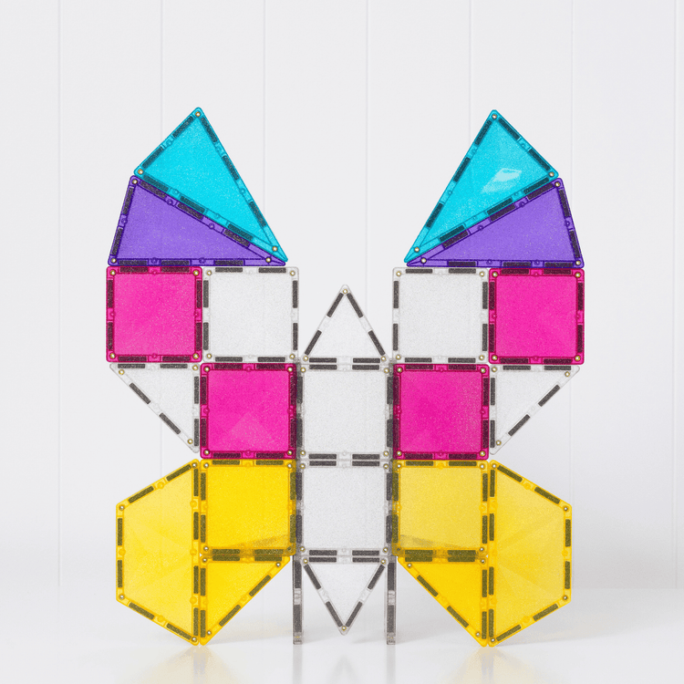 Connetix Tiles - Glitter Unicorn Pack 56 pc