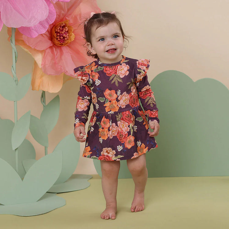 Sienna Long Sleeve Organic Dress