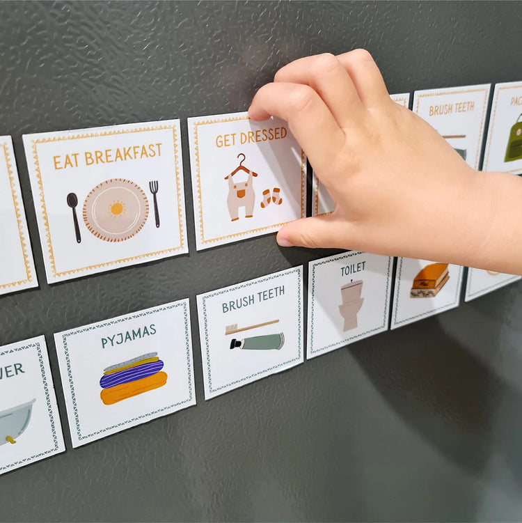Magnetic Routine Cards - 20 pcs