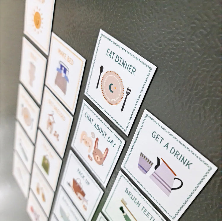 Magnetic Routine Cards - 20 pcs