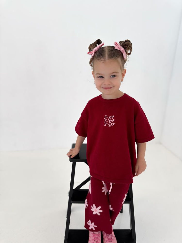 SIGNATURE TEE | PLUM