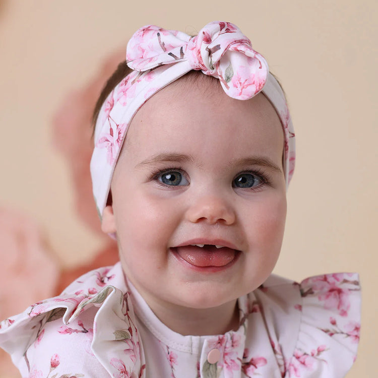 Cherry Blossom Organic Topknot
