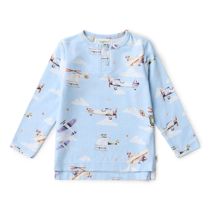 Taking Flight Organic Long Sleeve Top