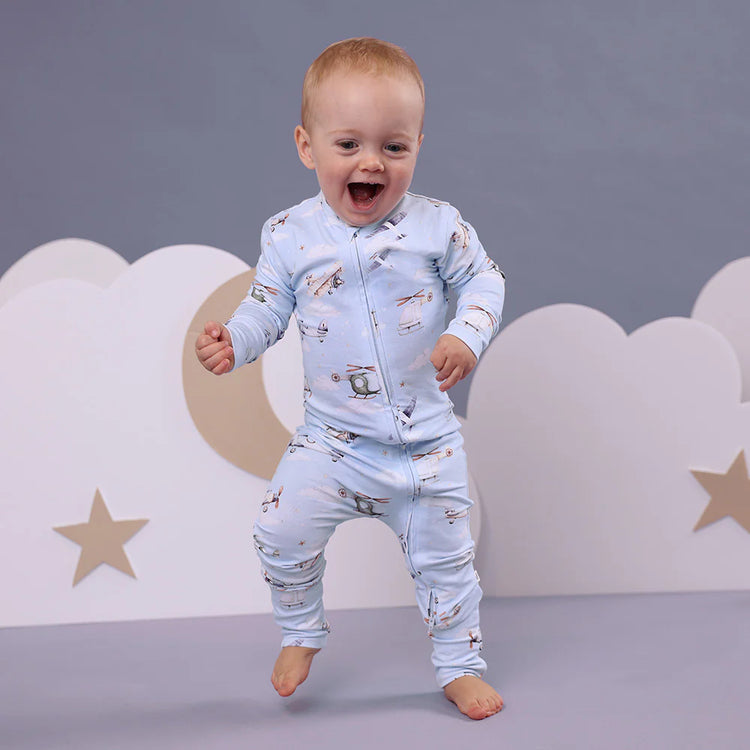 Taking Flight Organic Snugglesuit Convertible Romper
