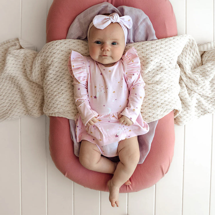 Twinkle Long Sleeve Organic Dress