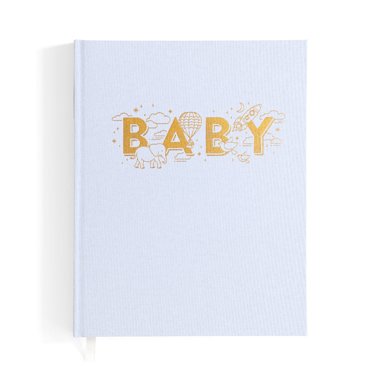 Baby Book - Powder Blue