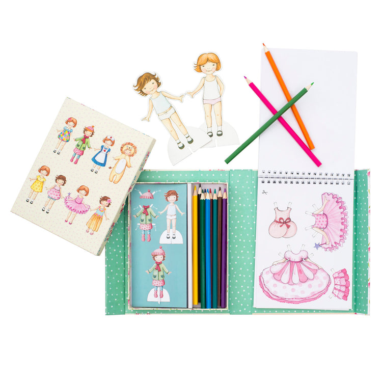 Vintage Paper Dolls Kit