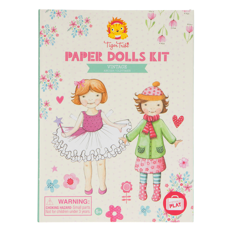 Vintage Paper Dolls Kit