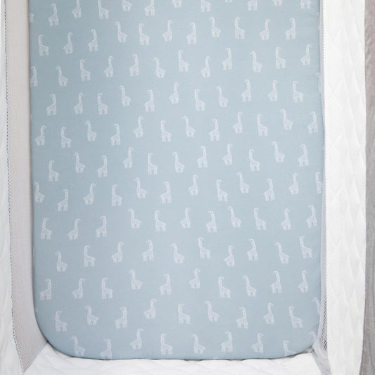 Organic Bedside Sleeper Fitted Sheets 2 Pack