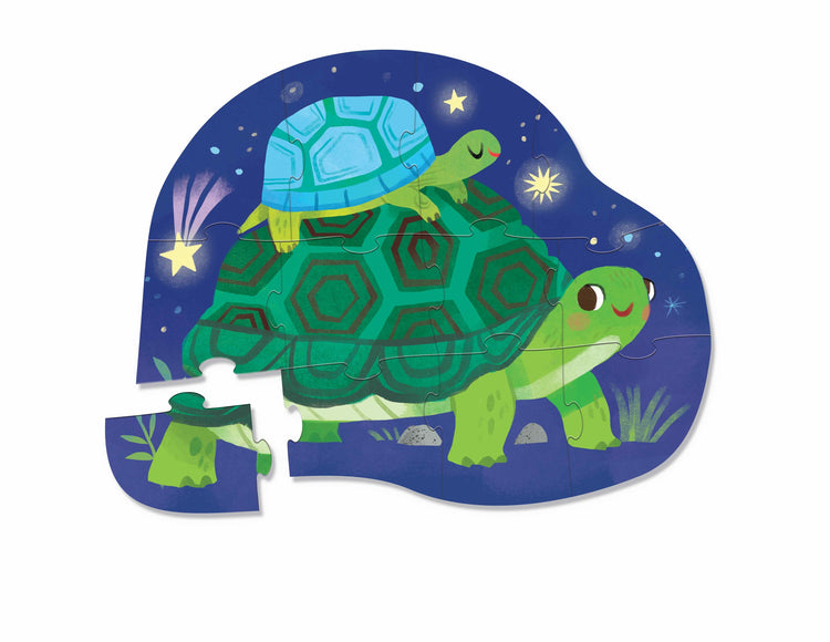 12 Piece Puzzle - Turtles