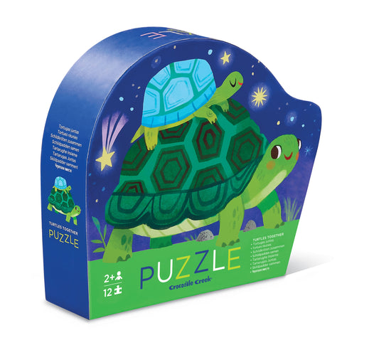 12 Piece Mini Puzzle - Turtles