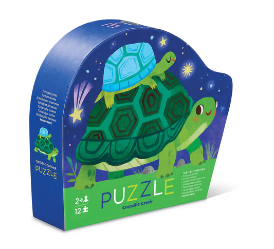 12 Piece Puzzle - Turtles