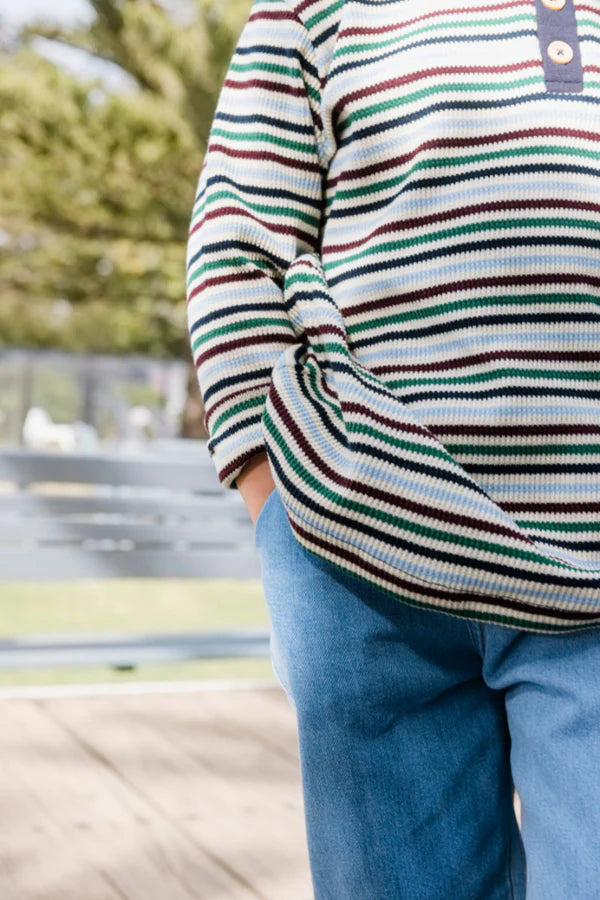 Heritage Waffle Henley