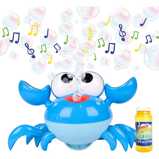 Maxx Bubbles Dancing Crab Bubbler - Blue