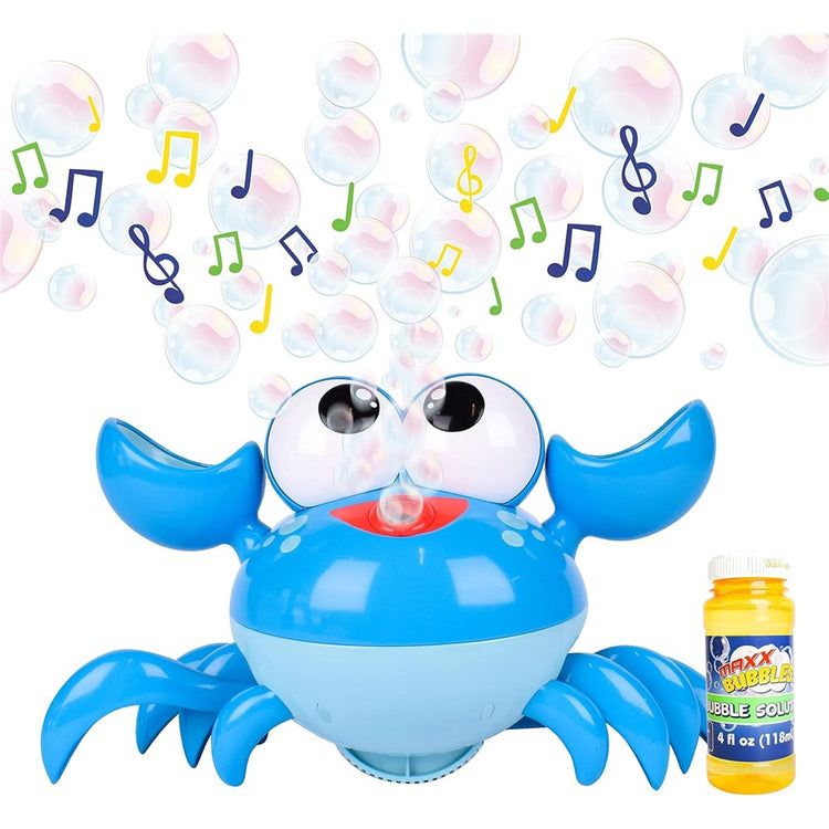 Maxx Bubbles Dancing Crab Bubbler - Blue