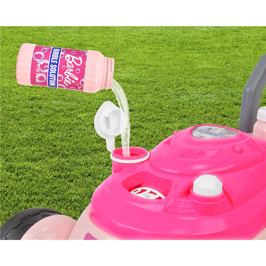 Barbie Bubble N Go Mower Pink With 4oz Bottle