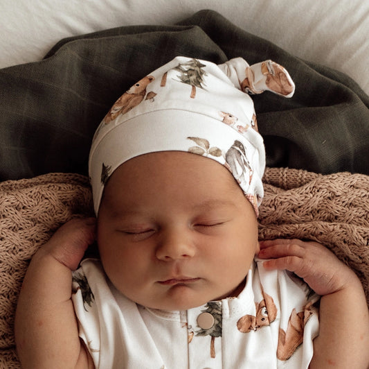 Bears Organic Knotted Beanie