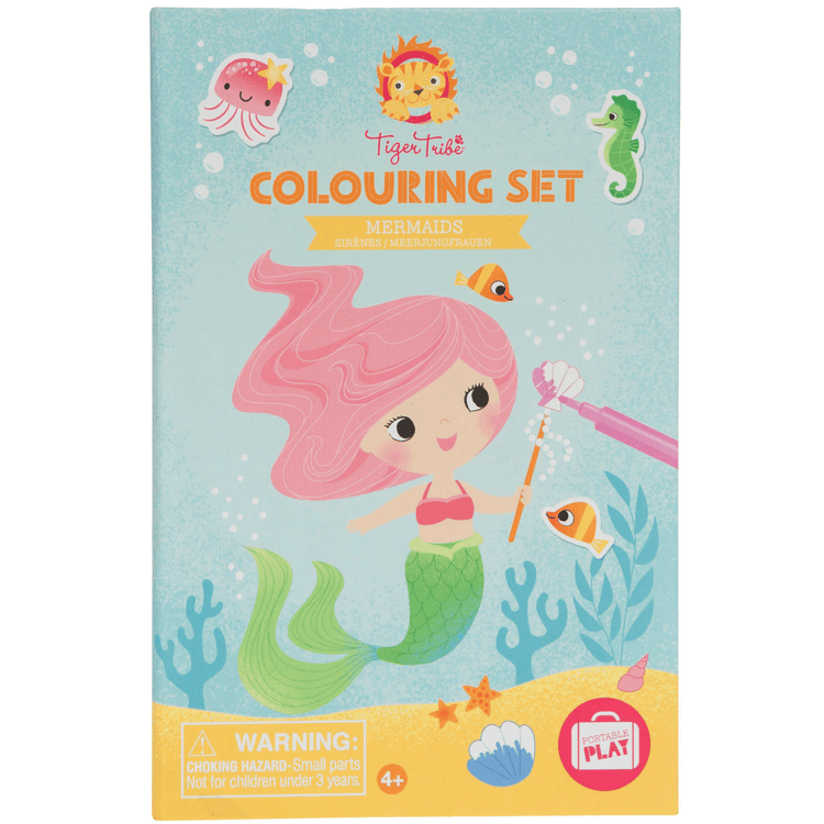 Colouring Set - Mermaid