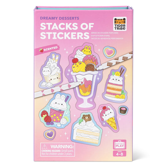 Scented Stacks Of Stickers - Dreamy Desserts
