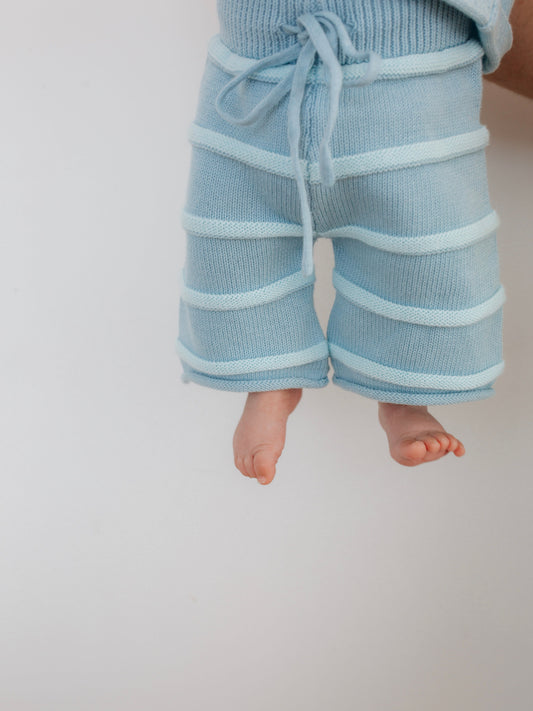 CROPPED PANTS | BLU