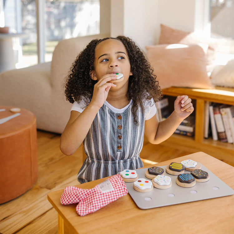 Slice & Bake Cookie Set - Wooden Play Food