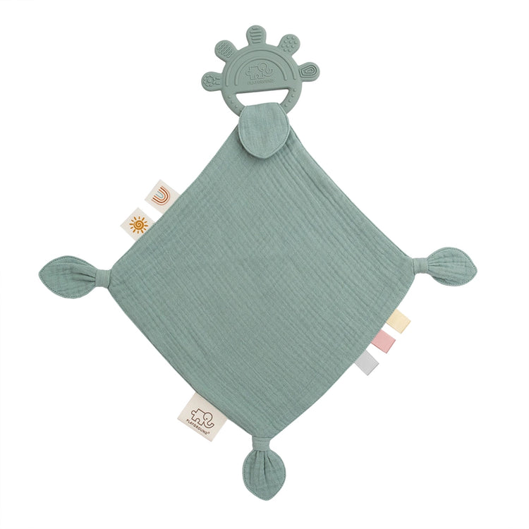 Silicone Muslin Comfort Teether