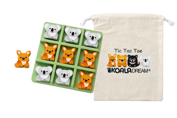 Bush Buddies Tic Tac Toe - Koala & Kangaroo