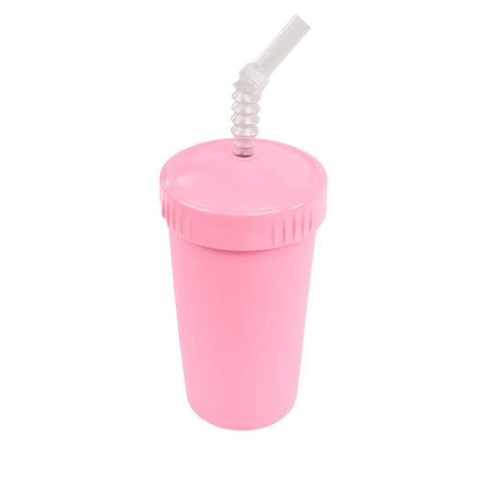 Straw Cup with Reusable Straw