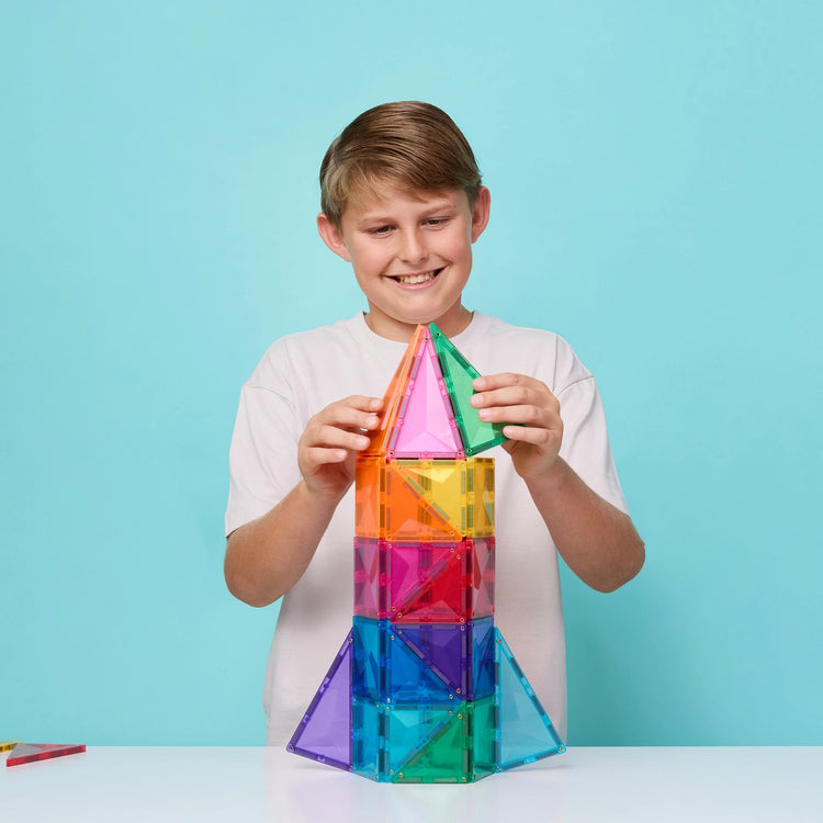Connetix Tiles - Bright Starter Pack - 56 Piece