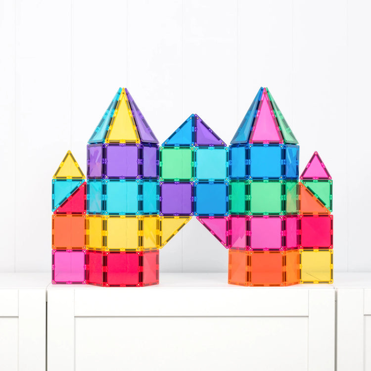 Connetix Tiles - Bright Starter Pack - 56 Piece