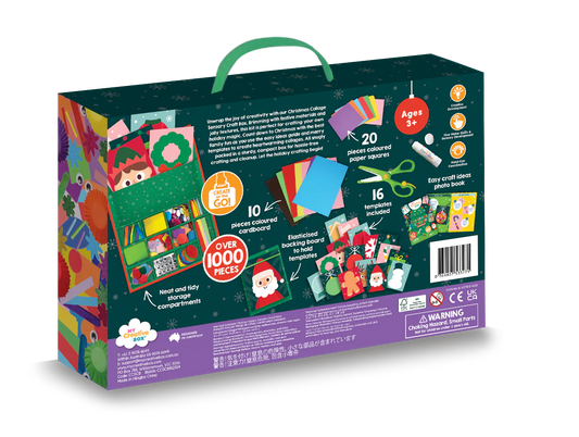 Christmas Collage Sensory Activity Box