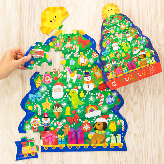 Classic Floor Puzzle 24 pc - Christmas Tree