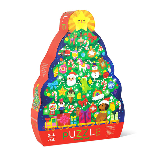Classic Floor Puzzle 24 pc - Christmas Tree