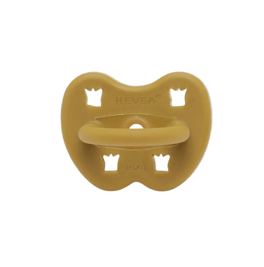 Hevea | Round Pacifier | Sandy Nude | 3-36 Months