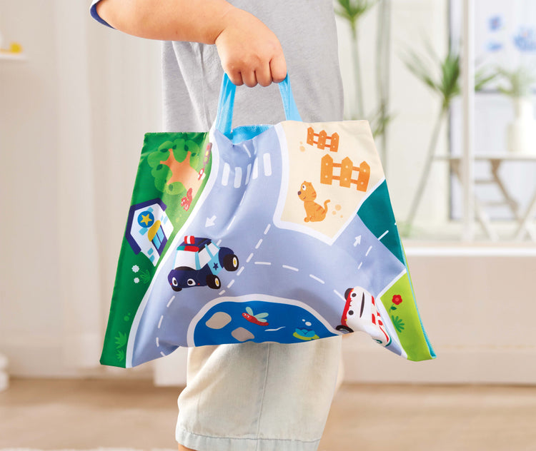 Pull-Back Plush Car Set