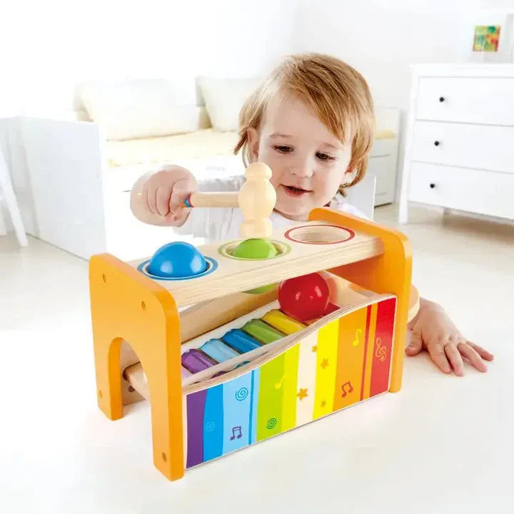 Pound & Tap Bench with Slide Out Xylophone