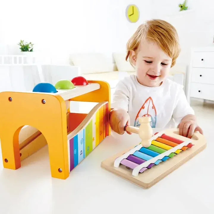Pound & Tap Bench with Slide Out Xylophone