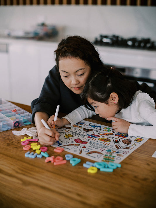 Aussie Icons Reusable Silicone Colouring Mat