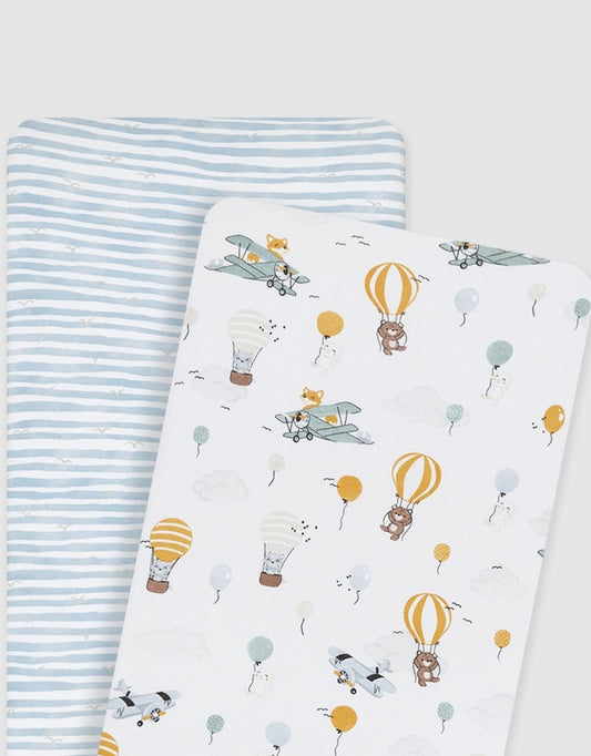 Living Textiles Bassinet Fitted Sheets