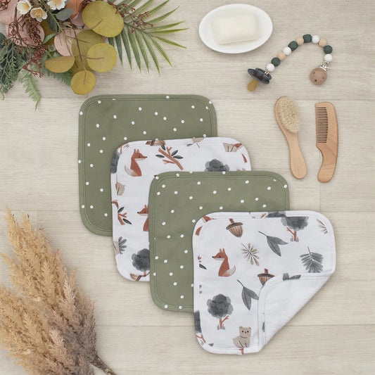 4 Pack Washcloths