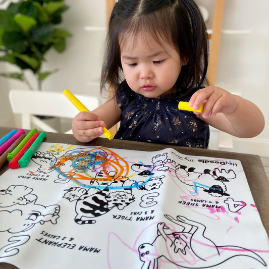 My First Counting Colouring & Doodle Mat