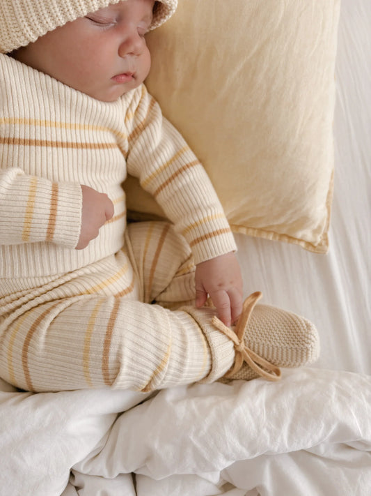 LEGGINGS | VANILLA STRIPE