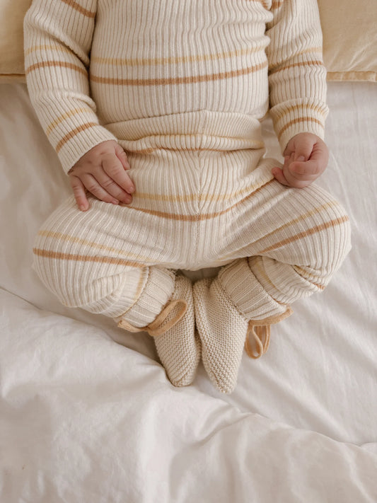 LEGGINGS | VANILLA STRIPE
