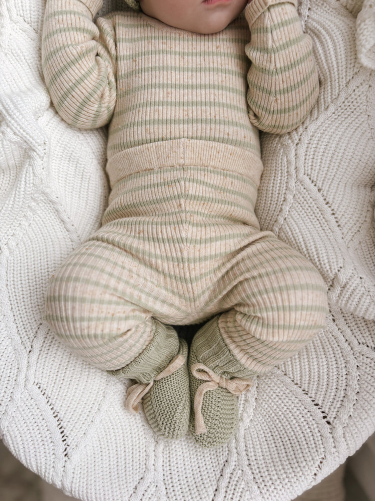 LEGGINGS | BISCOTTI STRIPE 3Y