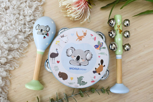 Bush Buddies Australian Animals 3pcs Musical Set