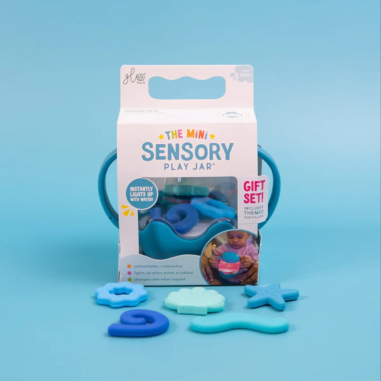 Mini Sensory Play Jar® Gift Set - BLUE Lagoon