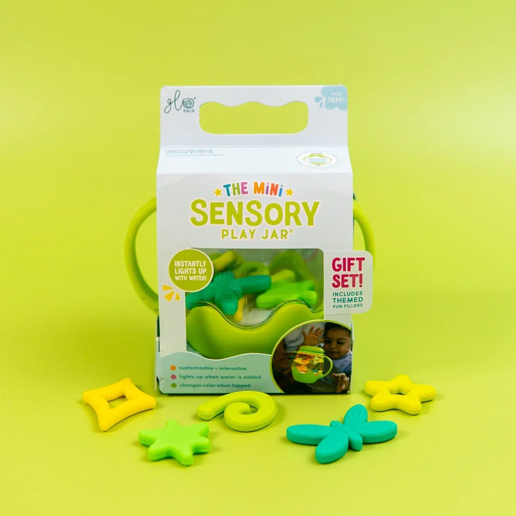 Mini Sensory Play Jar® Gift Set - GREEN Firefly
