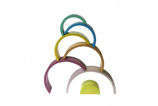 Wooden Stacking Toy | Rainbow Vintage