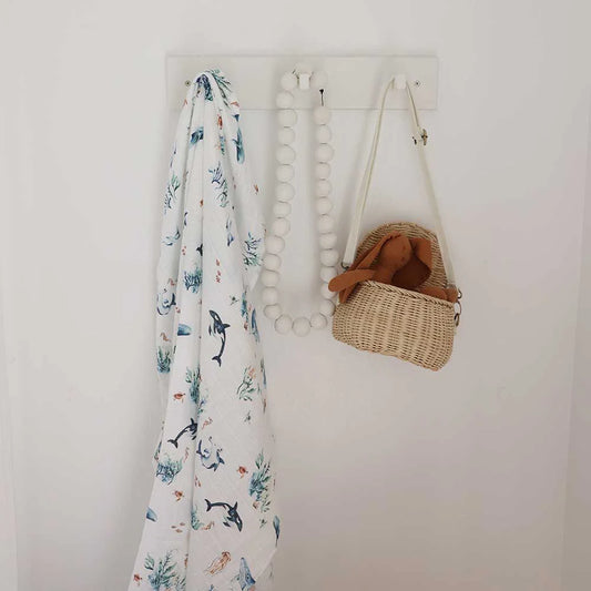 Ocean Organic Muslin Wrap